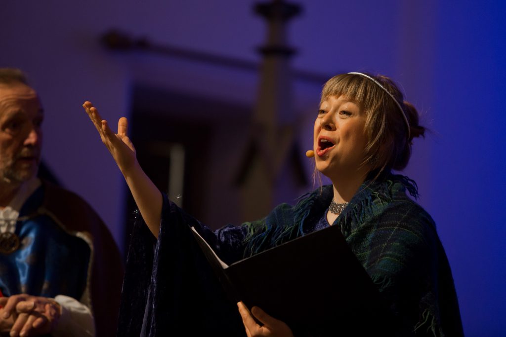 Marit Arnesen Bergendahl (dronninga) & Johan Fætten (gamlekongen) (foto: Spesiellise)